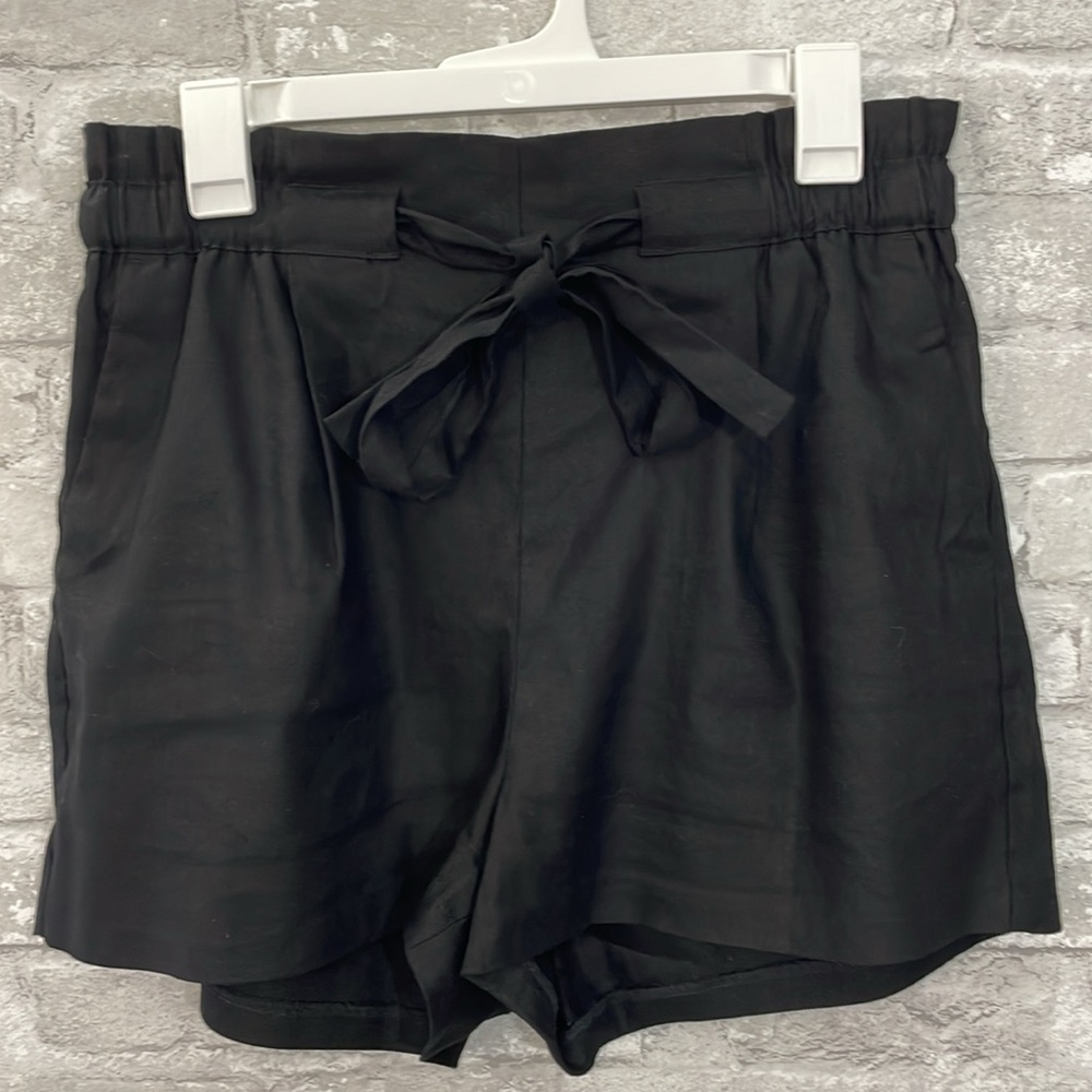 Express Linen Blend High Rise Shortie - Picture 2 of 6